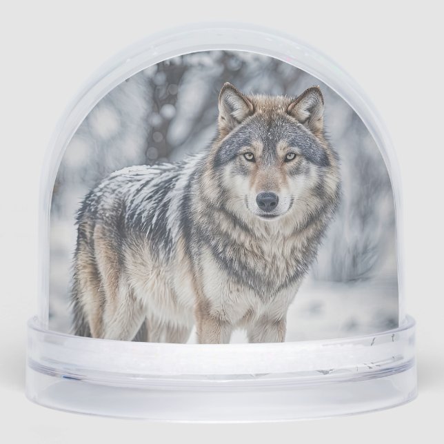 Beautiful Wolf Wildlife Christmas Holiday (Avant)