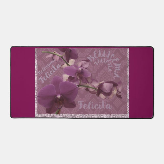 Beauty and happiness Desk Mat (Recto)