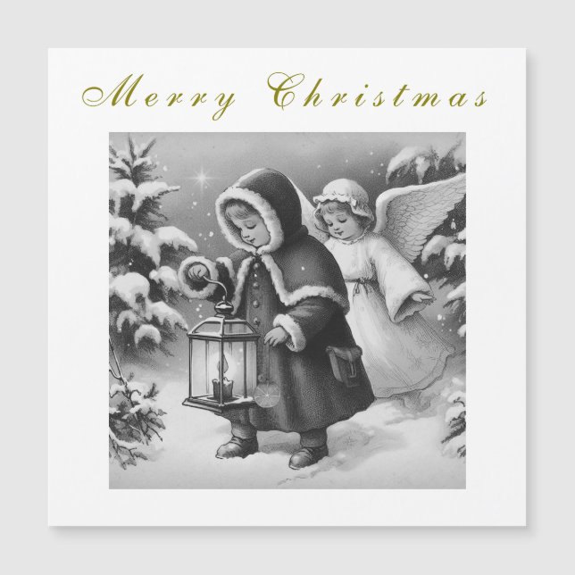 Beaux anges de Noël de vacances  (Devant)
