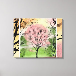 Beaux Arbres - Toile Emballée Personnalisable