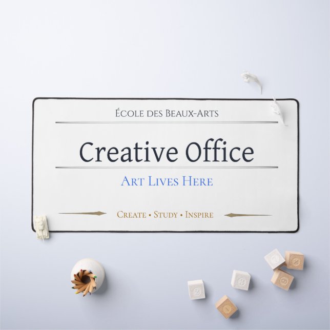 Beaux Arts Desk Mat Office Mouse Pad Luxury (Tableau pour enfants)