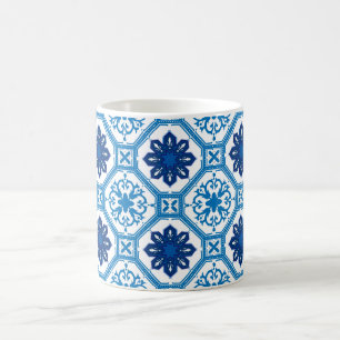 💙 Beaux azulejos bleus I Mug à café