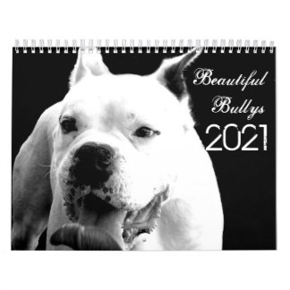 Beaux Bullys Calendrier des Chiens 2021