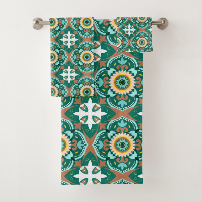 💚 💛 Beaux carreaux marocains (En situation)