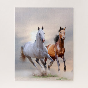 Beaux chevaux de course, Jigsaw Puzzle