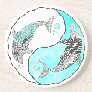 Beaux dessous de verre de dauphin