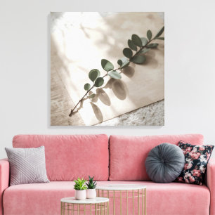 Beaux Feuilles Art Mural – Botanique Minimaliste