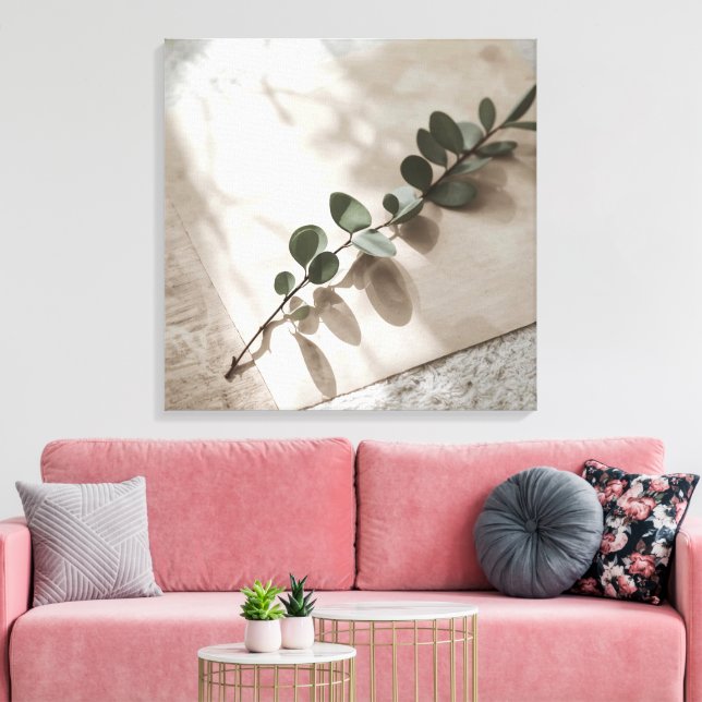 Beaux Feuilles Art Mural – Botanique Minimaliste (Insitu(Salon))