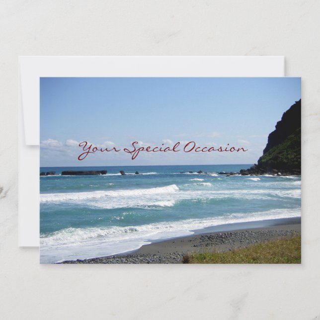 Beaux Invitations de jour / plage (Devant)