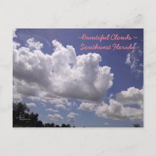 Beaux nuages SW Florida Carte postale