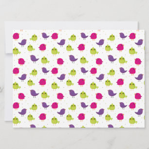 Beaux oiseaux colorés