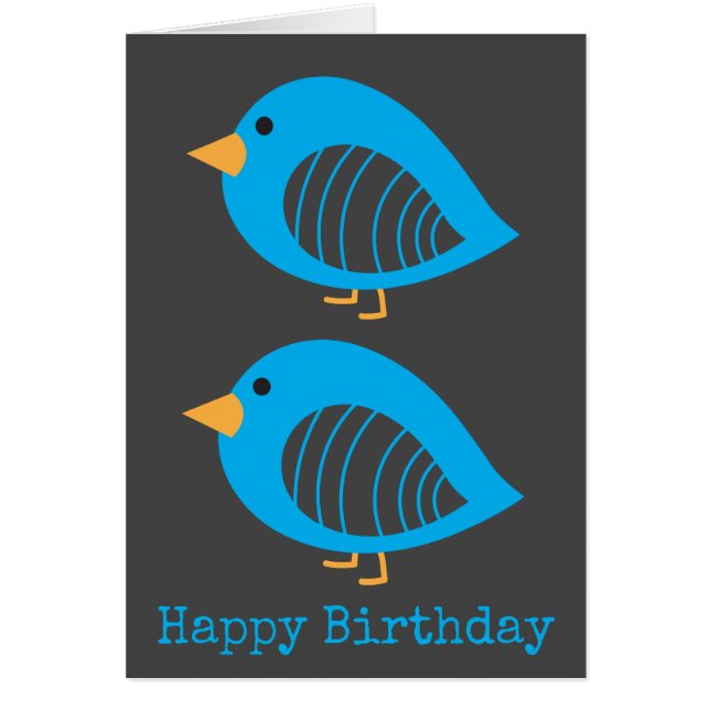 Beaux oiseaux excentriques et colorés (Devant)