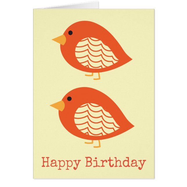 Beaux oiseaux excentriques et colorés (Devant)