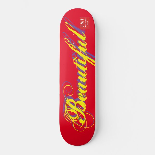 BEAUX PLANCHES À ROULETTES /JMT SKATEBOARDS (Recto)