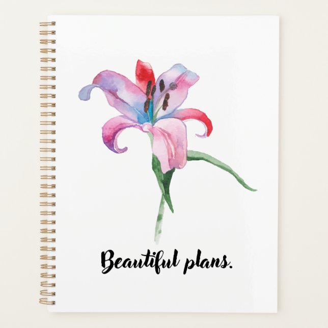Beaux plans Planificateur (Devant)