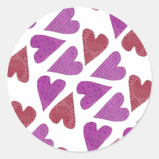 Beaux Stickers Coeurs