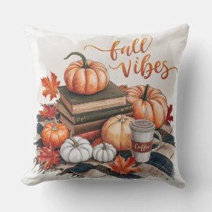 Beaux vibes d'automne Coussin de lancer