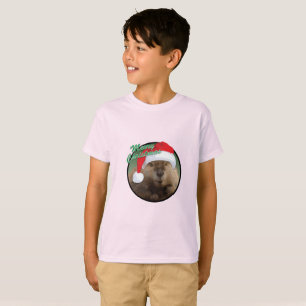 Beaver de Noël - T-shirt de base pour enfants