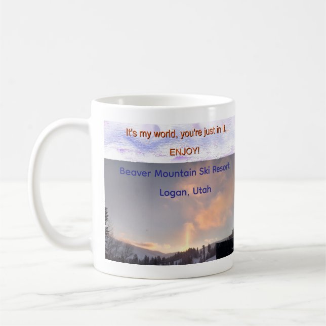 Beaver Mountain Ski Resort Mug (Gauche)