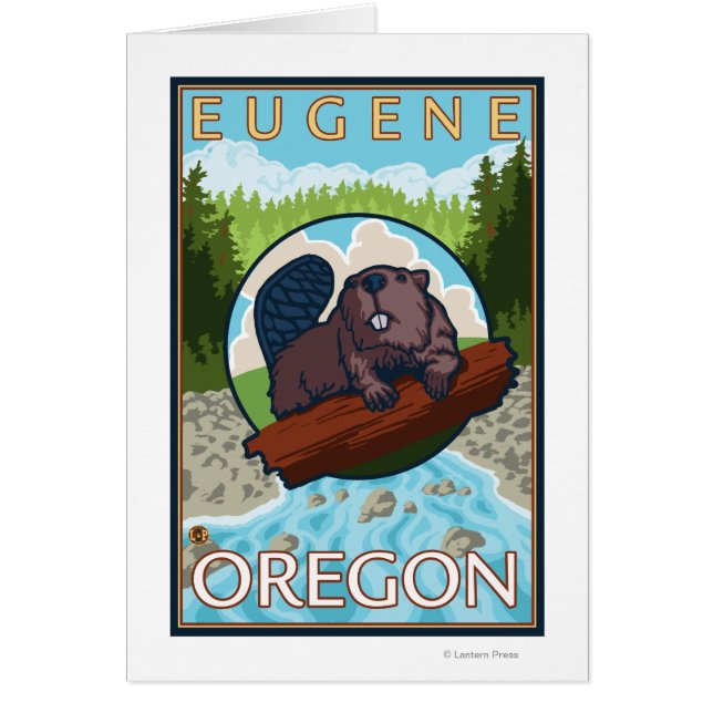 Beaver & River - Eugene, Oregon (Devant)