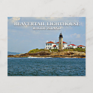 Beavertail Lighthouse, Rhode Island Carte postale