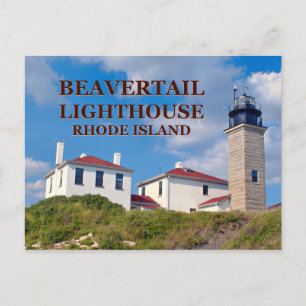 Beavertail Lighthouse, Rhode Island Carte postale