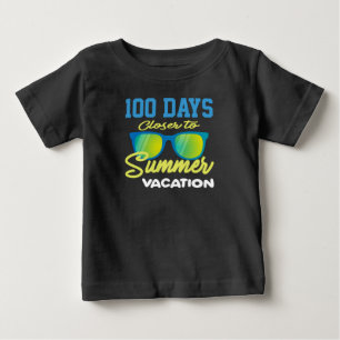 Bébé 100 Jours plus près de T-shirt pour enfants vacanc