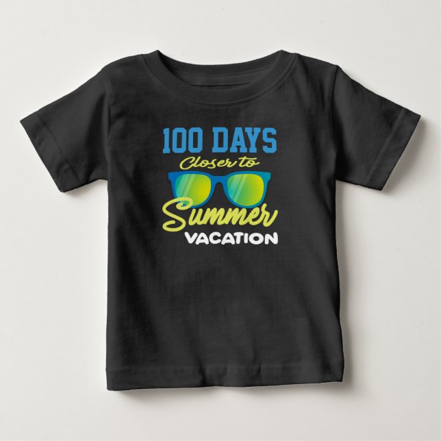 Bébé 100 Jours plus près de T-shirt pour enfants vacanc (Devant)