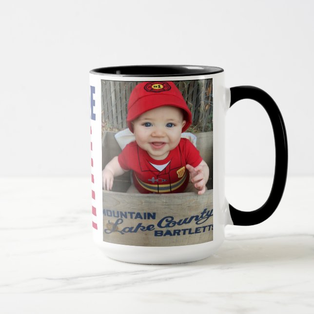 bébé 15oz fait dans la tasse faite sur commande (Droite)