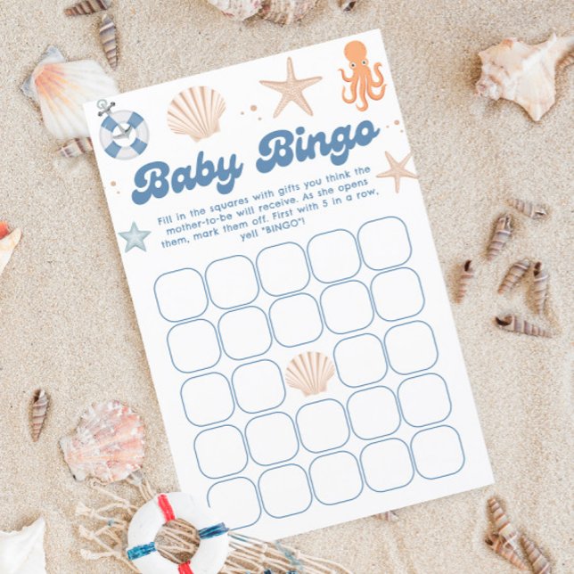 Bébé à bord Baby shower bébé Bingo Jeu (Créateur téléchargé)