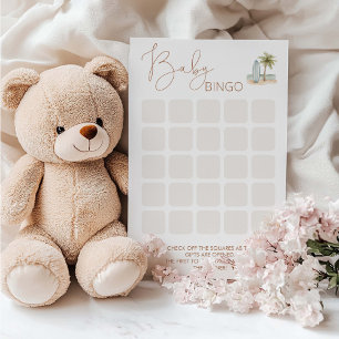 Bébé à bord Baby shower Bingo Jeu