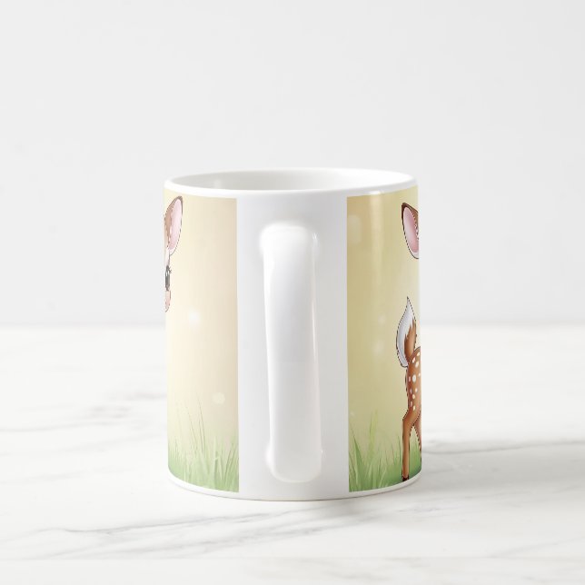 Bébé adorable Deer Deer Mug (Poignée)