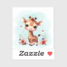Bébé adorable Sticker animal pour enfants