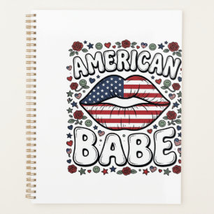 Bébé Américain Design de gravure vintage patriotiq