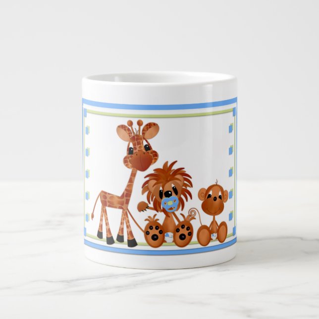Bébé Animaux Mug (Devant)