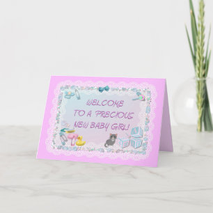 BÉBÉ BIENVENU !  Carte de ~