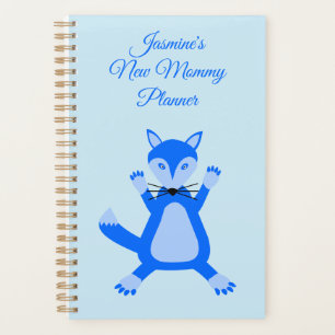 Bébé Bleu Cute Garçon Fox Custom Nouvelle Maman