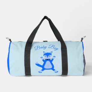 Bébé Bleu Cute Garçon Fox Custom Sac de couche per