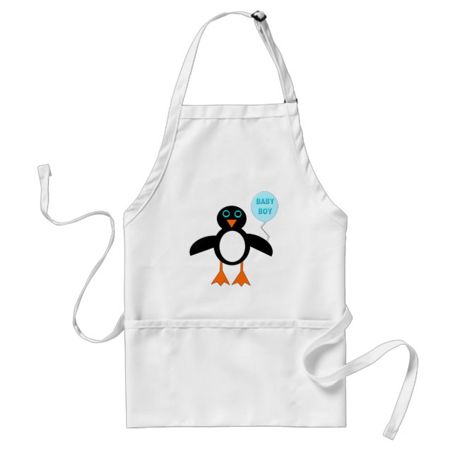 Bébé Bleu mignon Garçon Cuisine tablier (Devant)