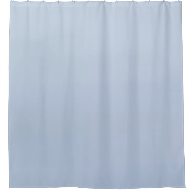 Bébé Bleu Premium Polyester Douche rideau Linge (Devant)