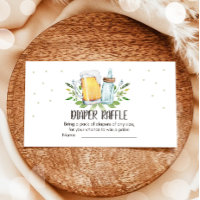Bébé brasse Bières Douche Déchets Carte Raffle