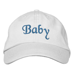 Bébé brodé Casquette de baseball / Casquette bleu