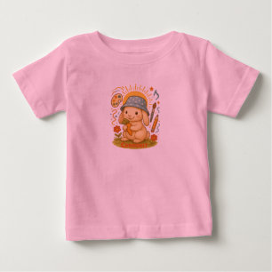 Bébé Bunny d'été : T-shirt pour les enfants mignons