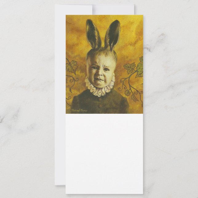 Bébé Bunny Invitation (Devant)