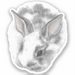 Bébé Bunny Vinyl Sticker