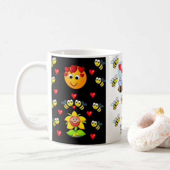 bebe café tasse de thé (Avec donut)