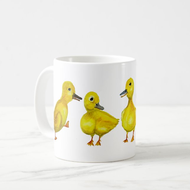 Bébé Canard Mug (Devant gauche)