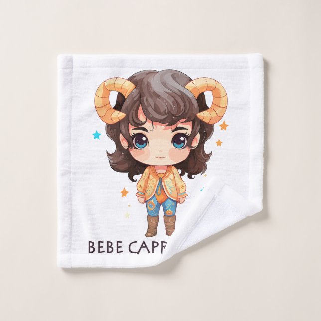 Bébé Capricorne 2 (Gant de toilette)