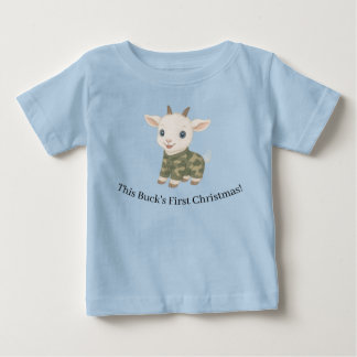 Bébé Ce premier Noël de Buck T-Shirt pour tout-petit