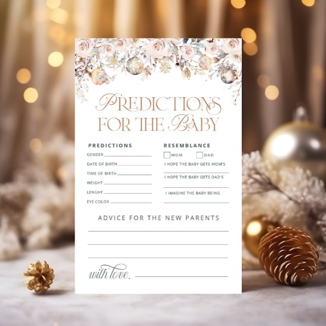 Bébé c'est froid dehors prédictions de l'ours pour (Créateur téléchargé)